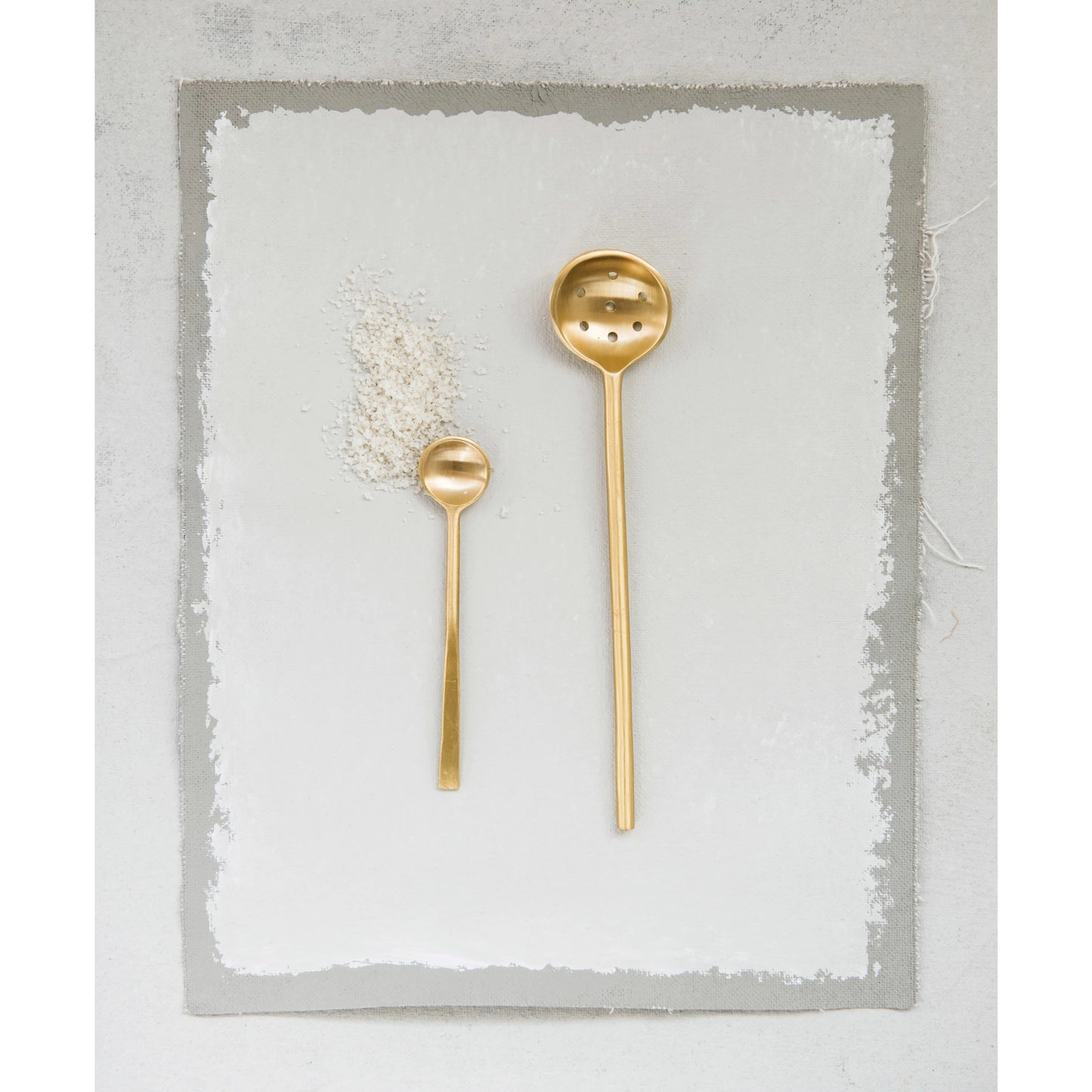 Brass Olive Spoon, Feathered Farmhouse