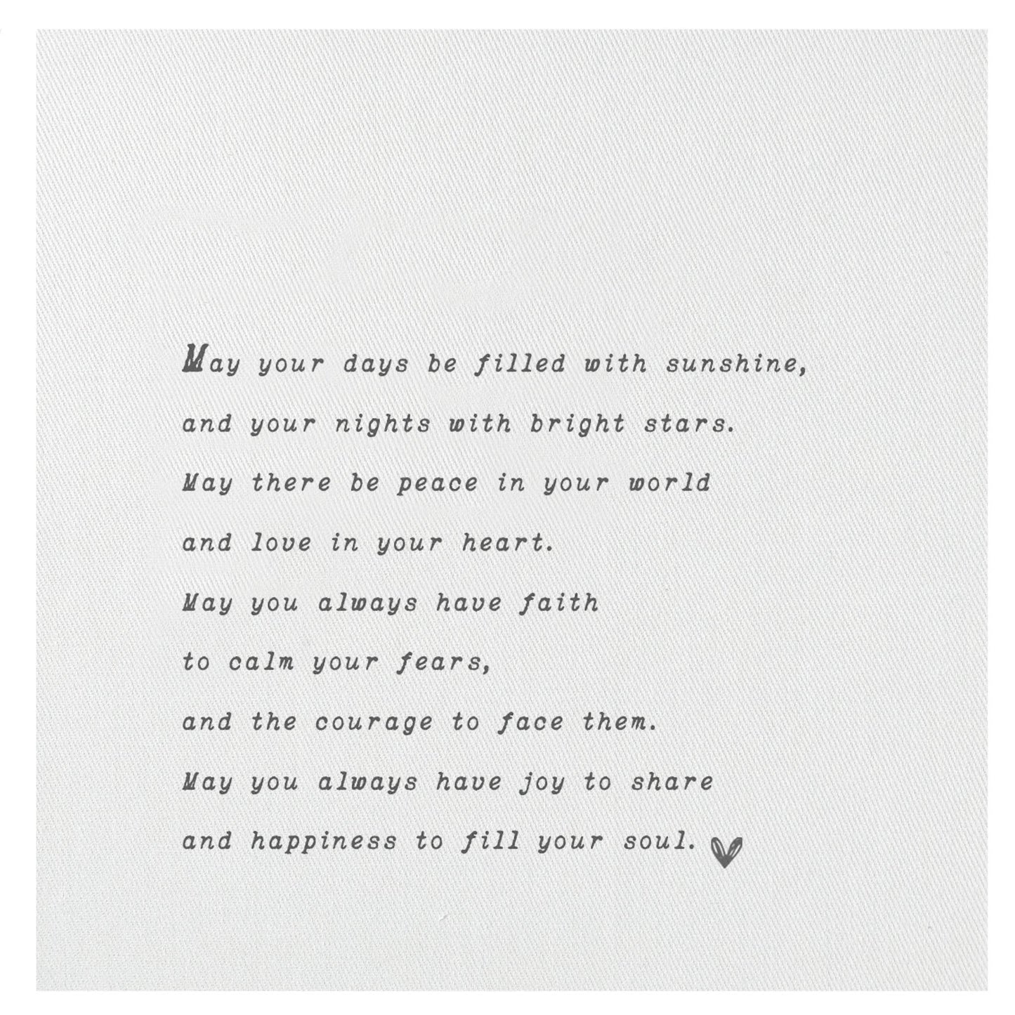 Inspirational Quote Mini Canvas, Feathered Farmhouse