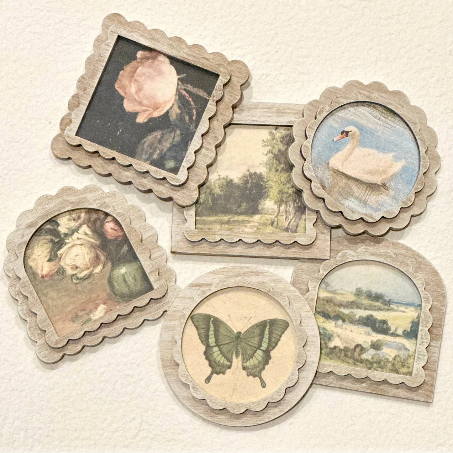 Moody Vintage Magnets, Feathered Farmhouse