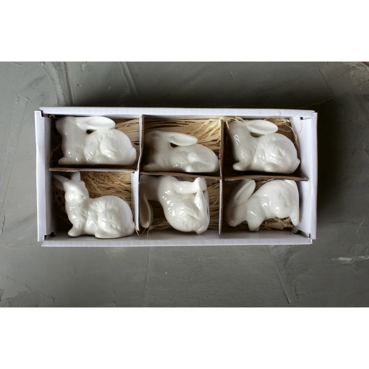 Ceramic Bunnies, The Feathered Farmhouse