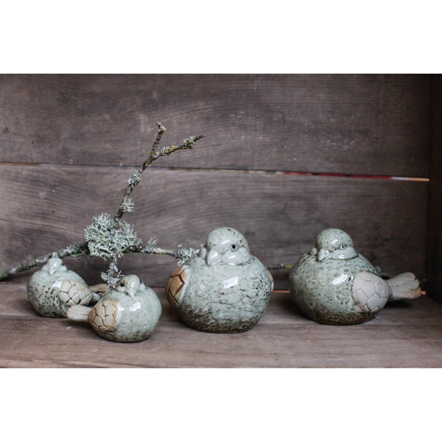 Stoneware Bird, Feathered Farmhouse