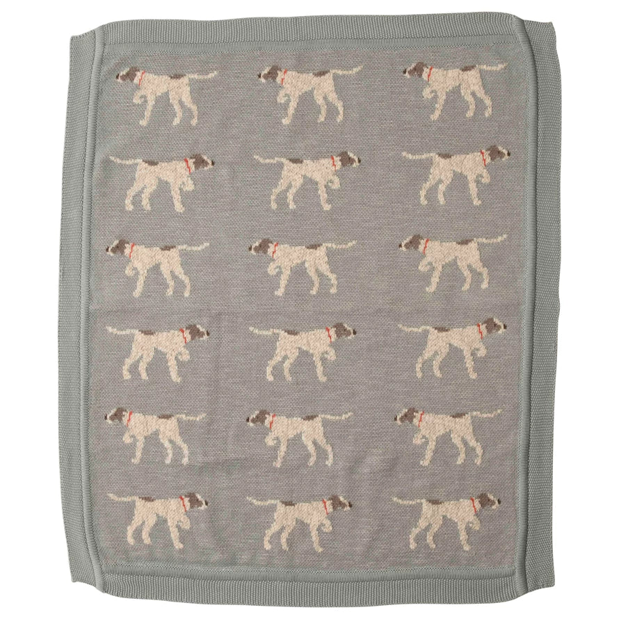 Dog Baby Blanket, The Feathered Farmhouse
