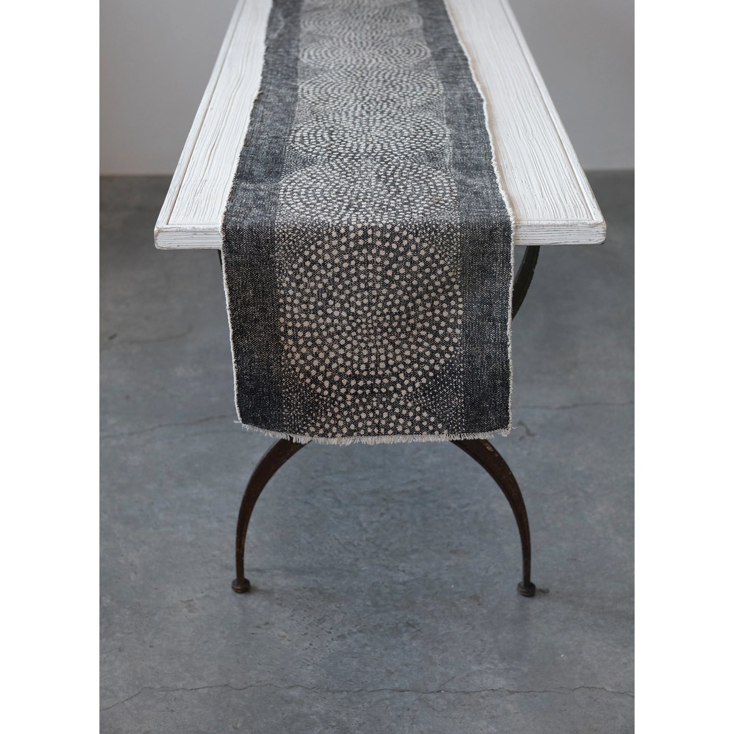 Stonewashed Table Runner, The Feathered Farmhouse