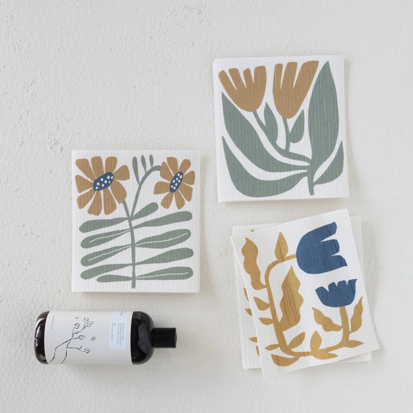 Reusable Cellulose Sponge Cloth, The Feathered Farmhouse