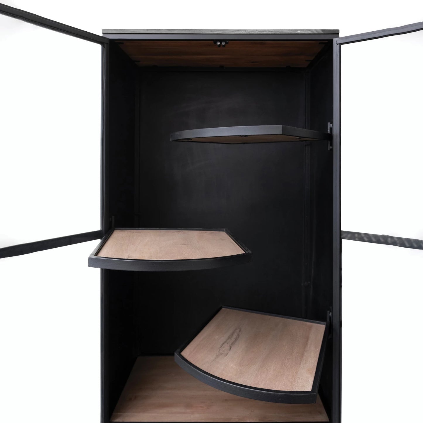 Wood + Metal Cabinet, The Feathered Farmhouse