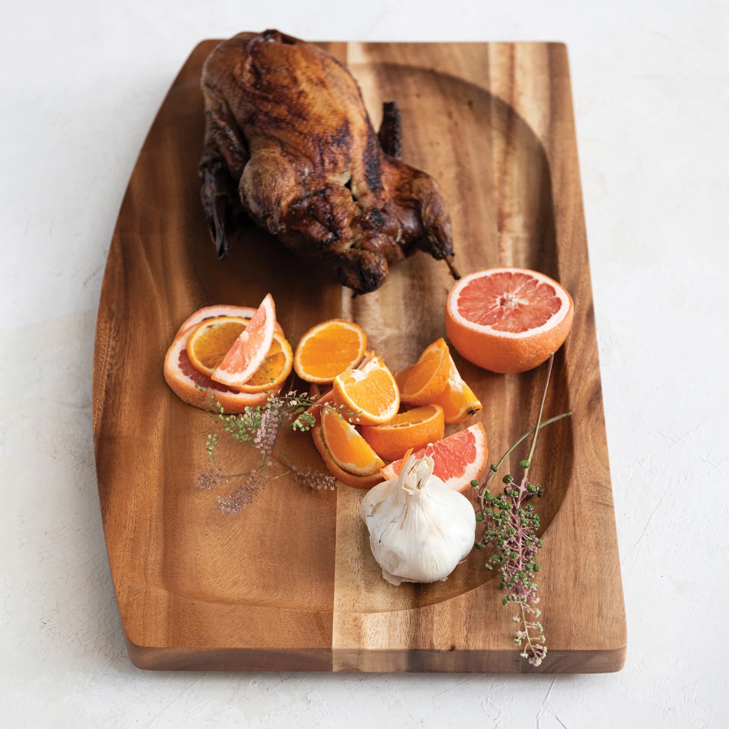 Suar Wood Cutting Board, The Feathered Farmhouse