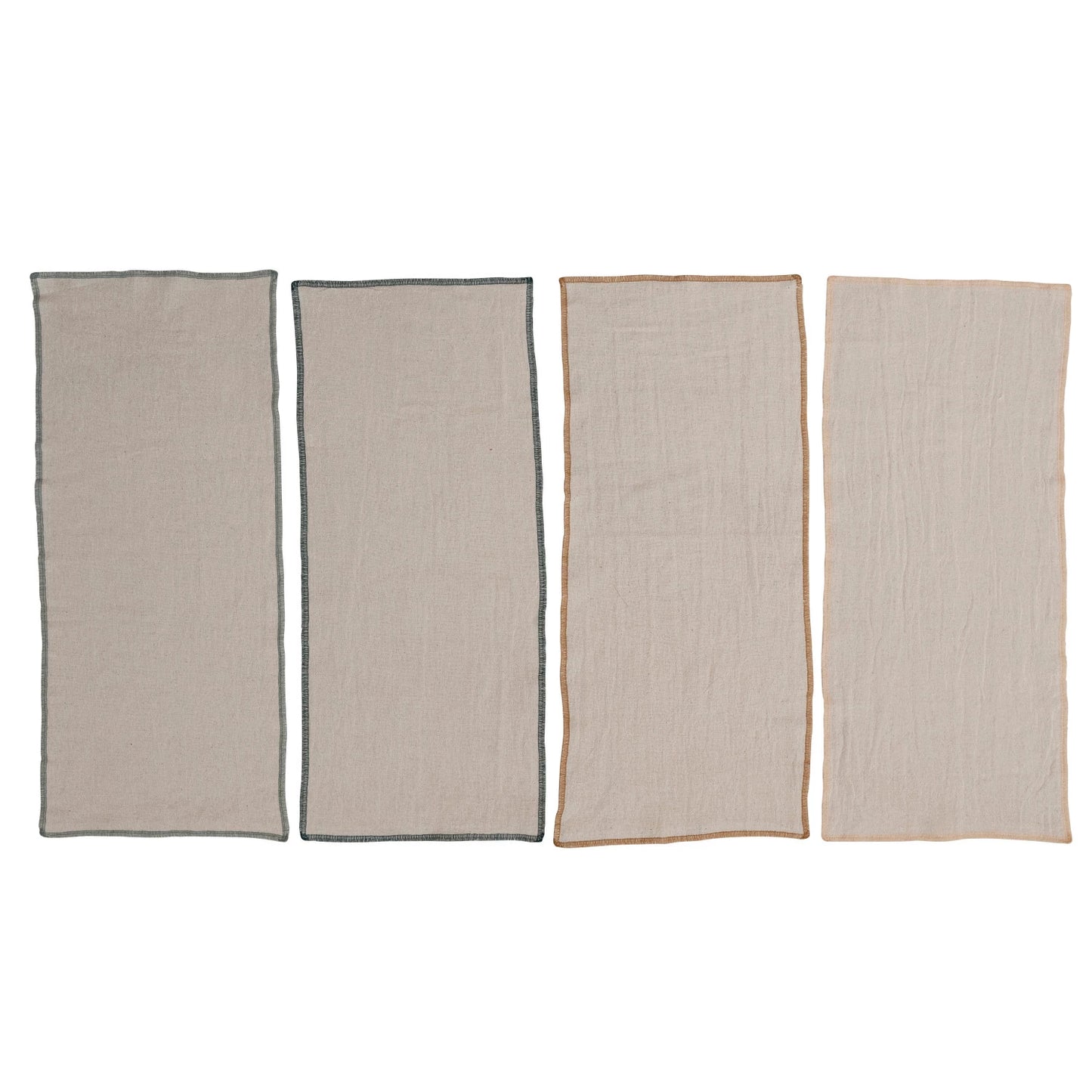 Contrasting Stitch Burp Cloth