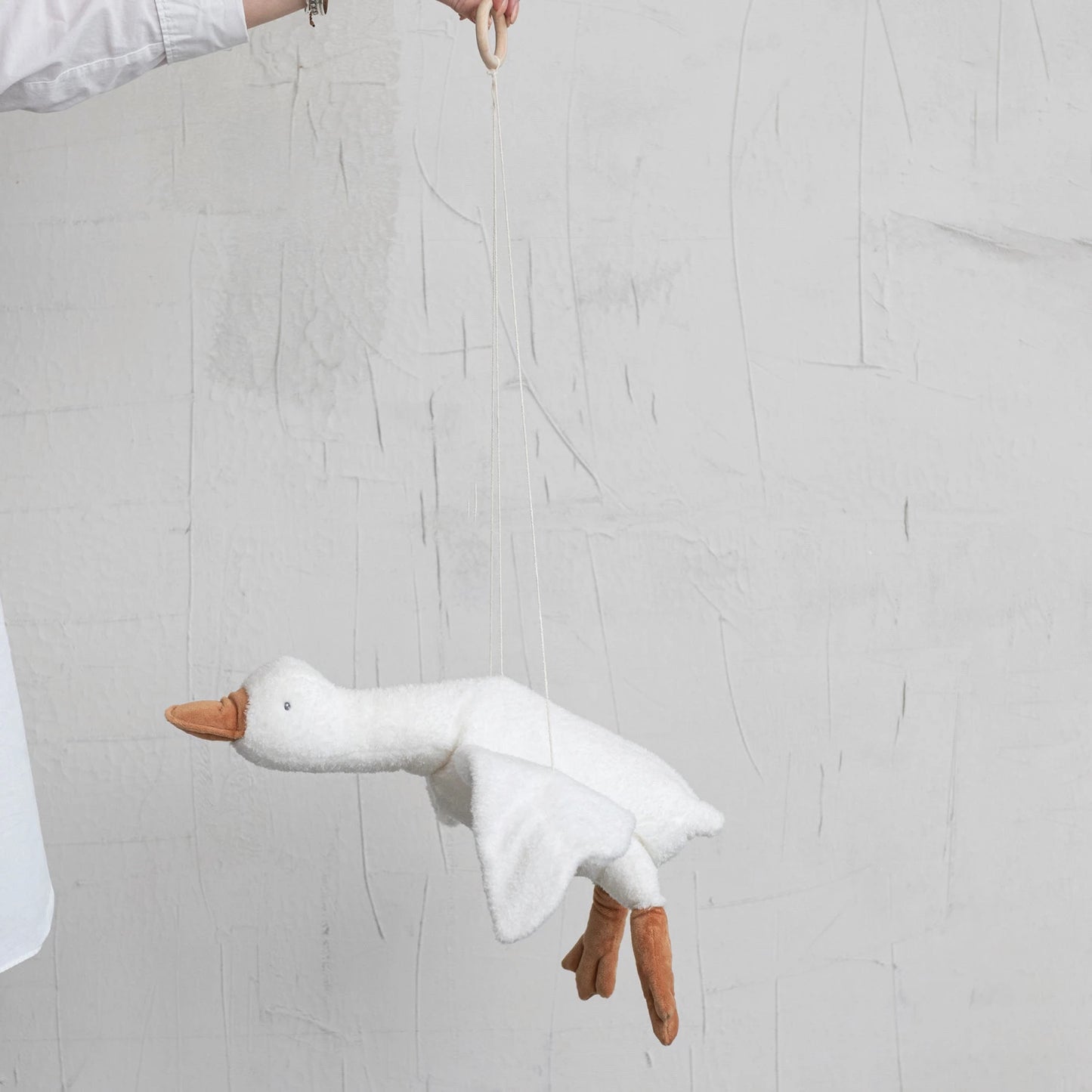 Hanging Plush Goose, The Feathered Farmhouse