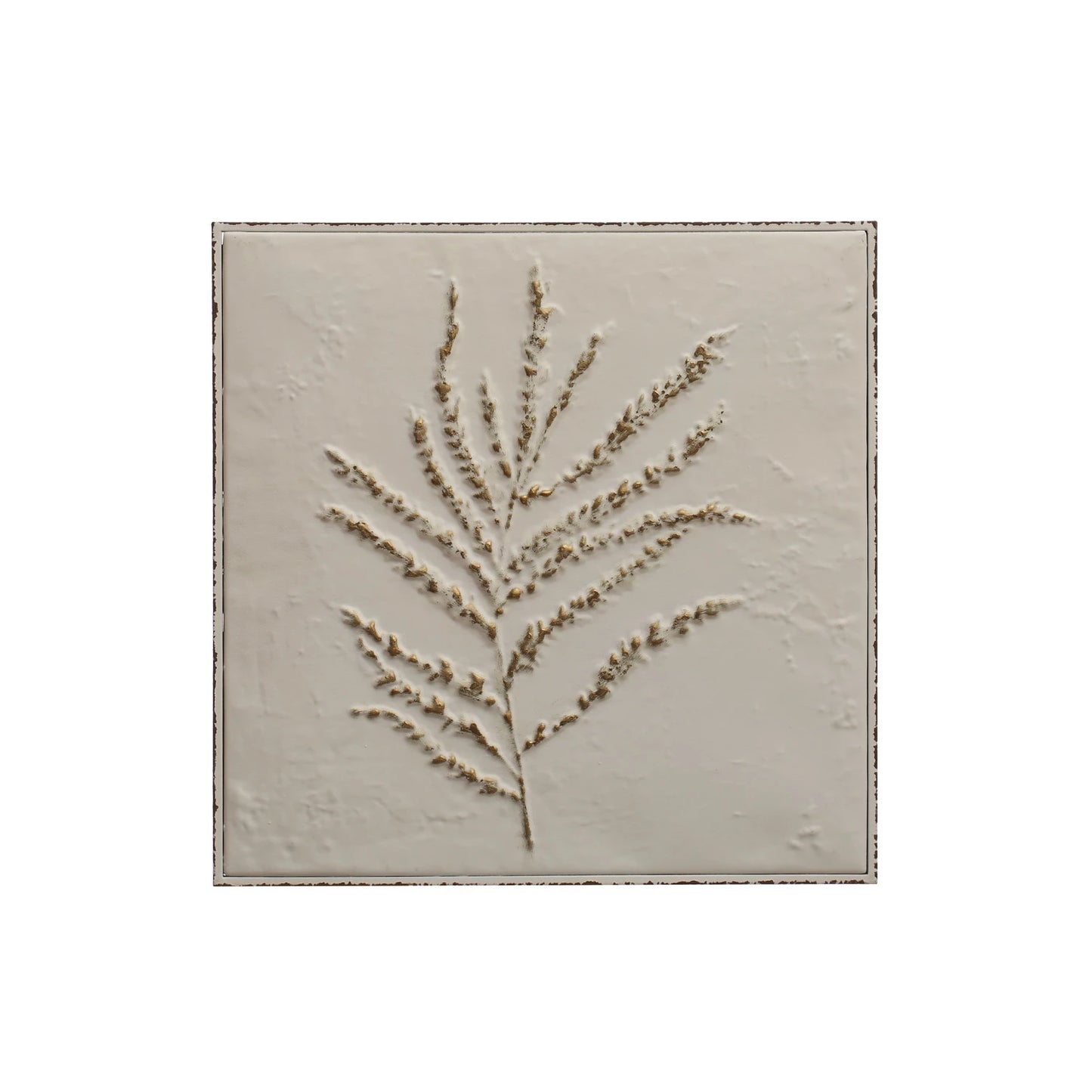 Embossed Metal Wall Decor, The Feathered Farmhouse