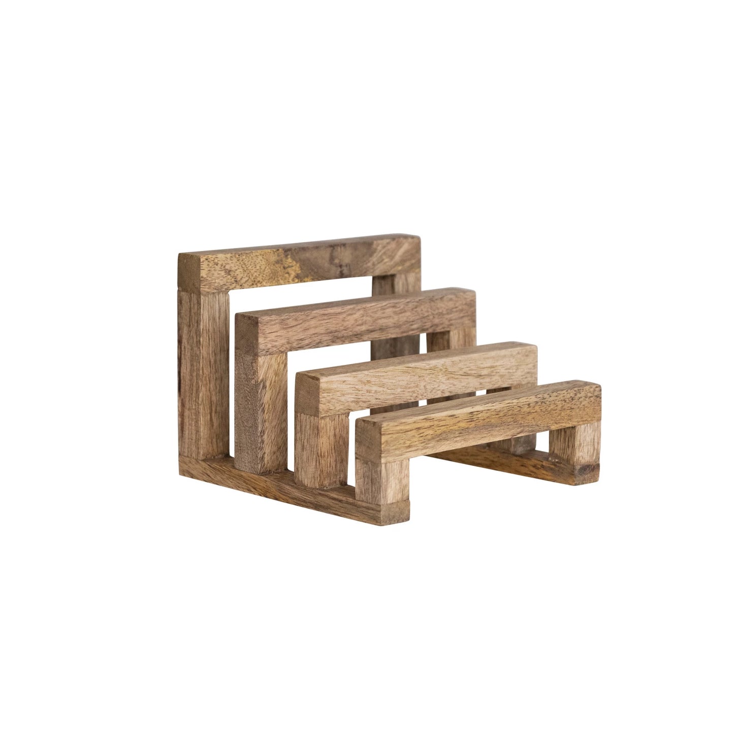 Natural Wood Stand, The Feathered Farmhouse