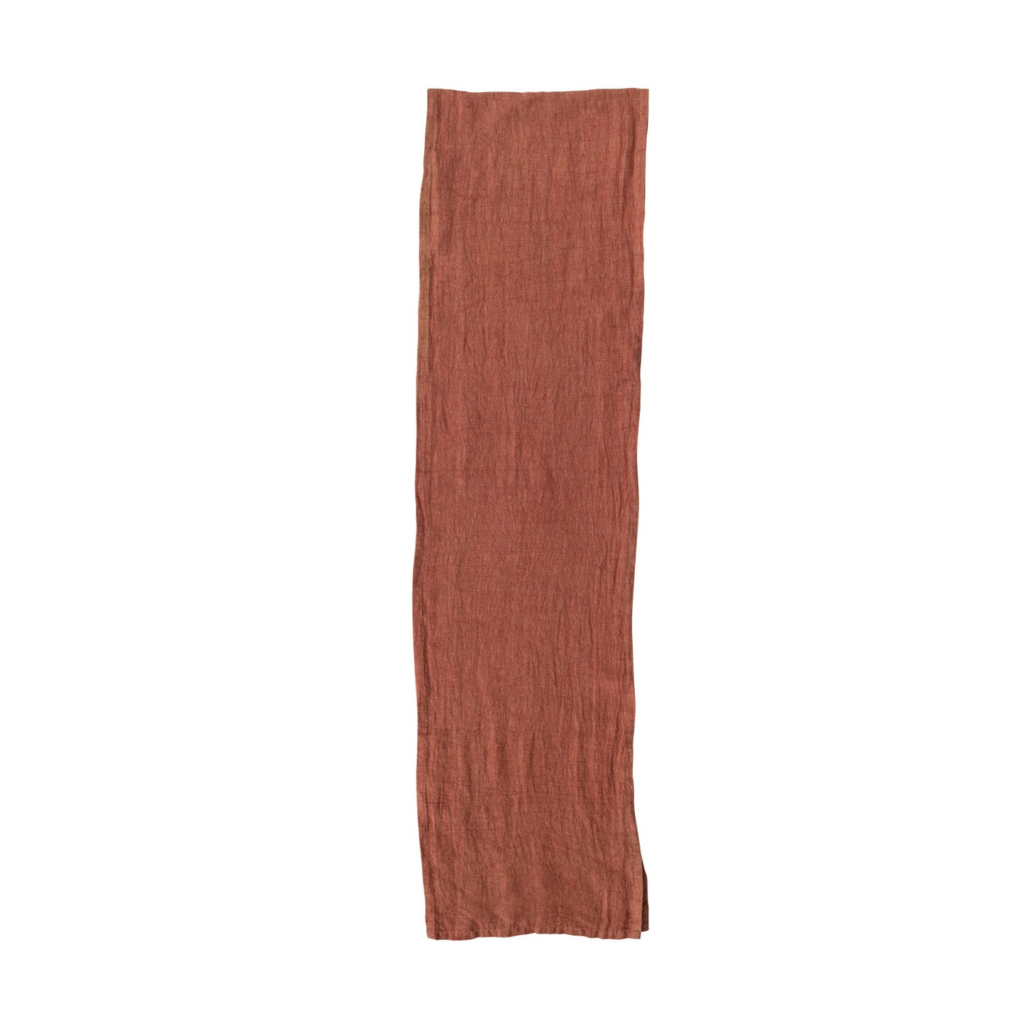Stonewashed Linen Table Runner, Feathered Farmhouse