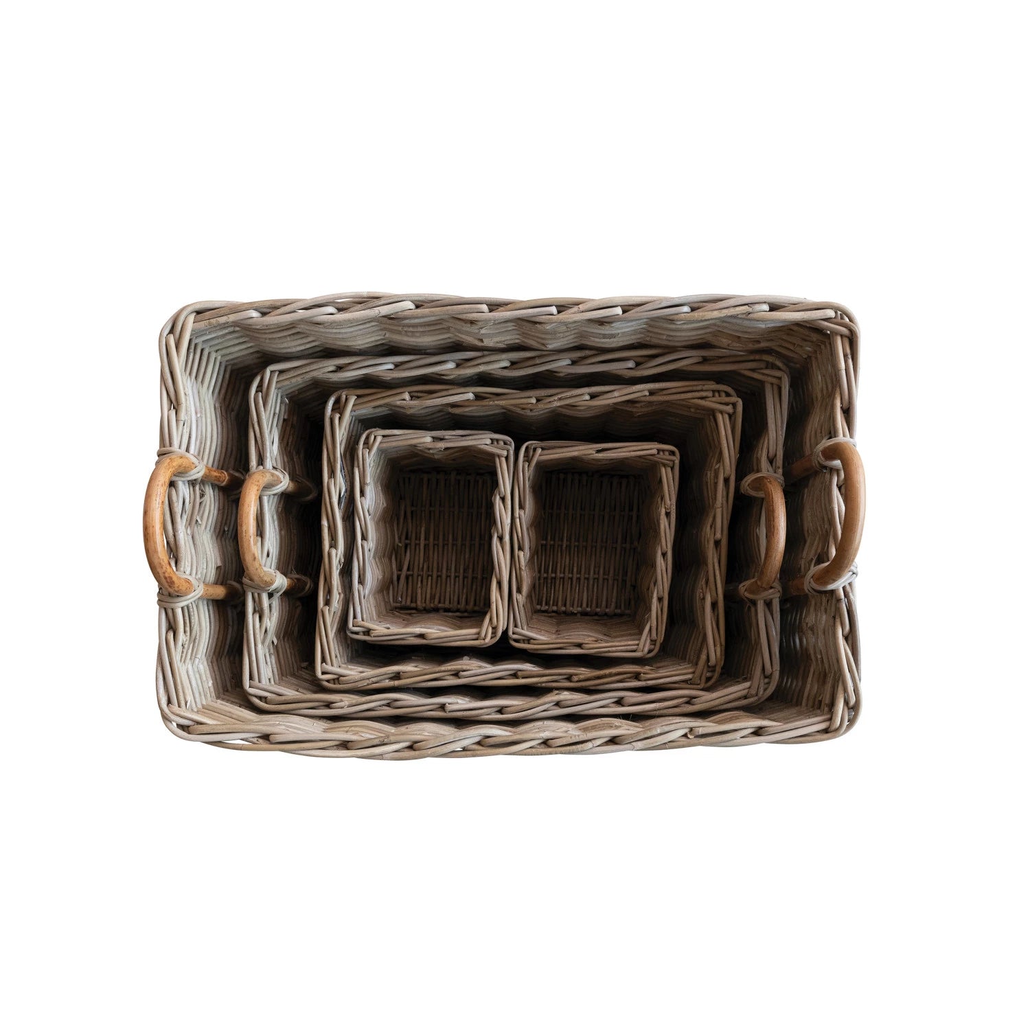 Hand Woven Rattan Trunks, The Feathered Farmhouse