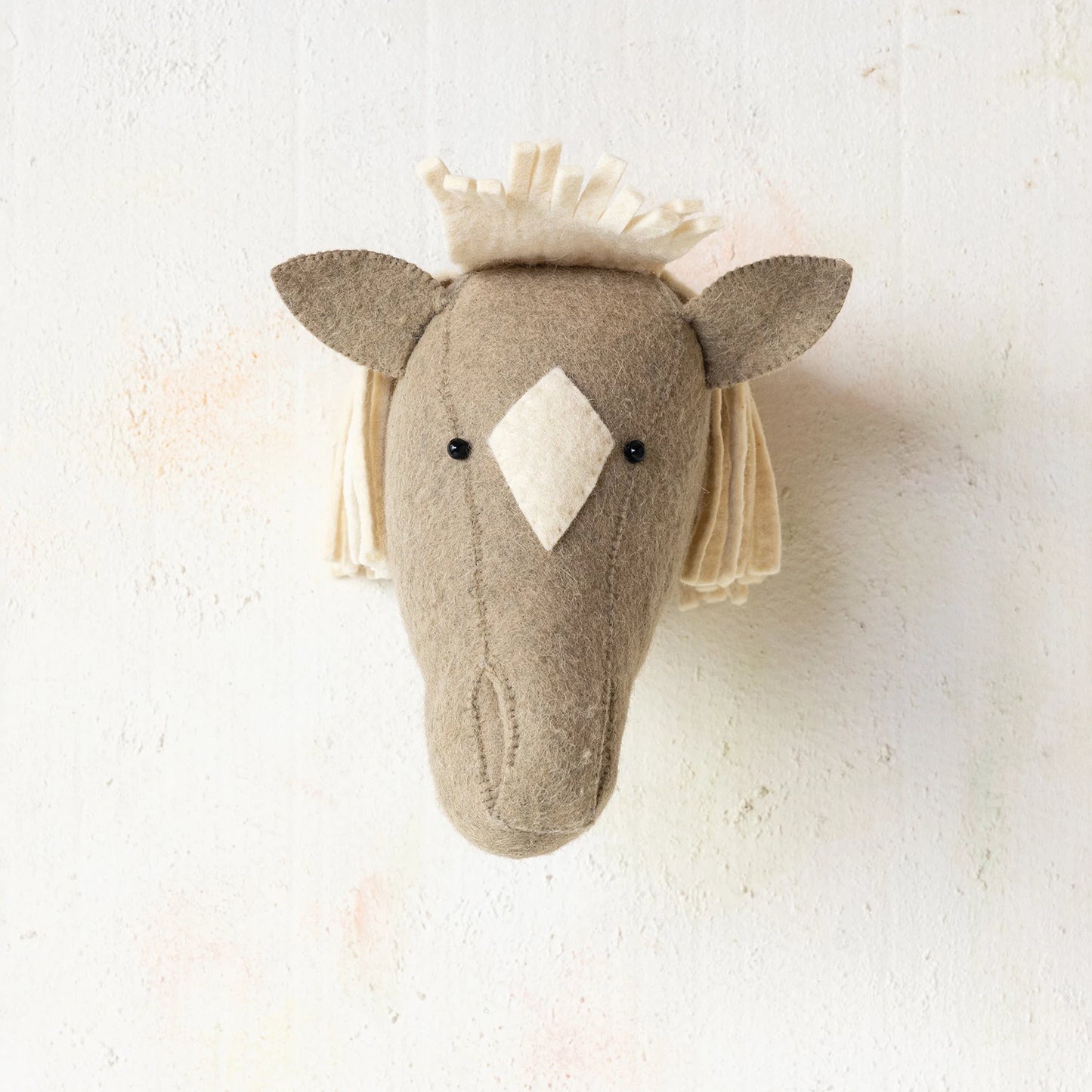 Wool Felt Horse Wall Decor, The Feathered Farmhouse