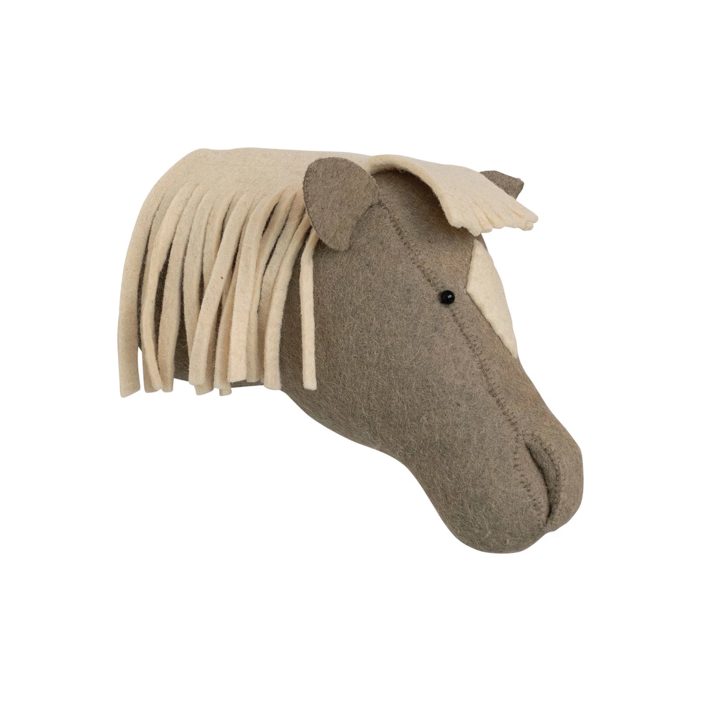 Wool Felt Horse Wall Decor, The Feathered Farmhouse