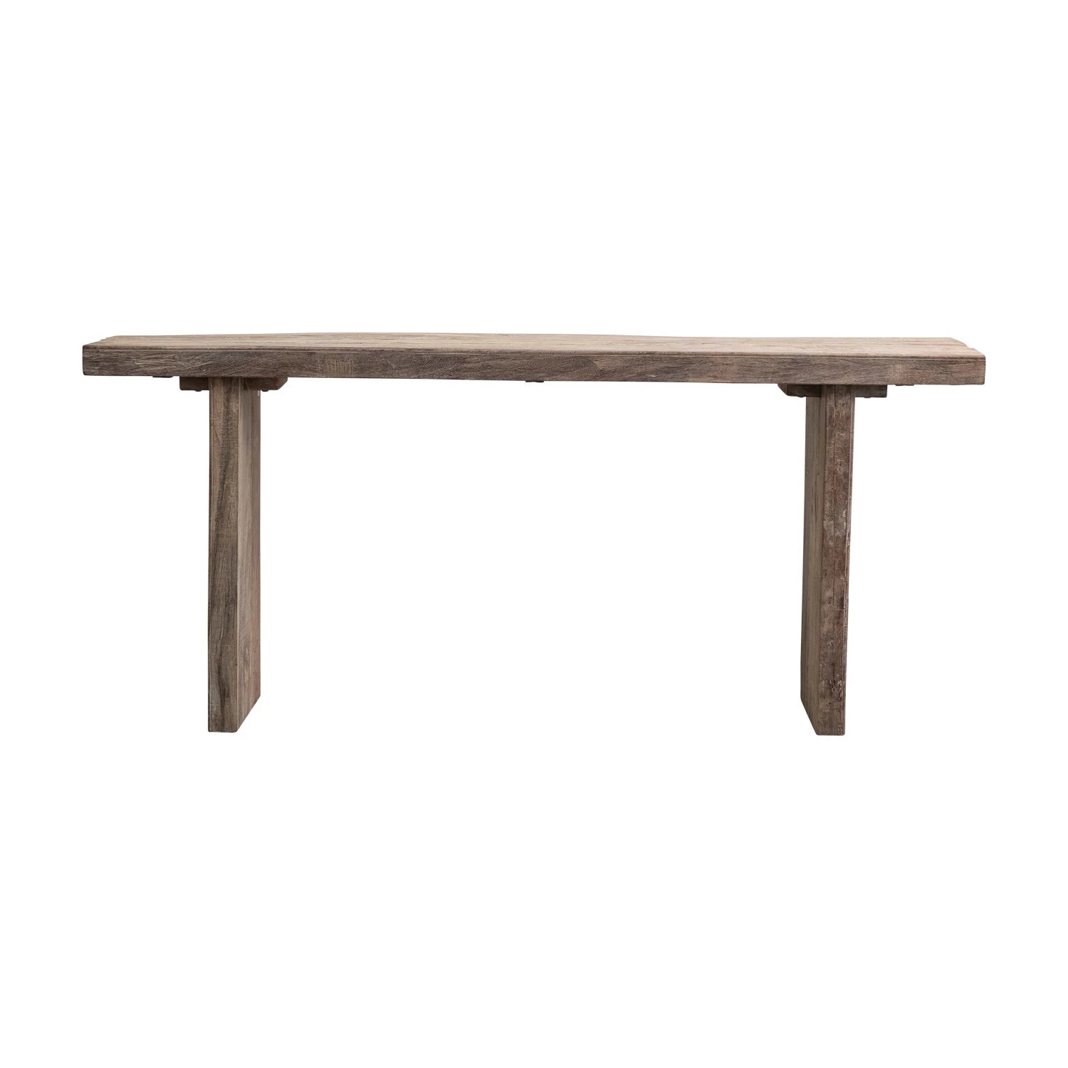 Reclaimed Wood Console Table, Feathered Farmhouse