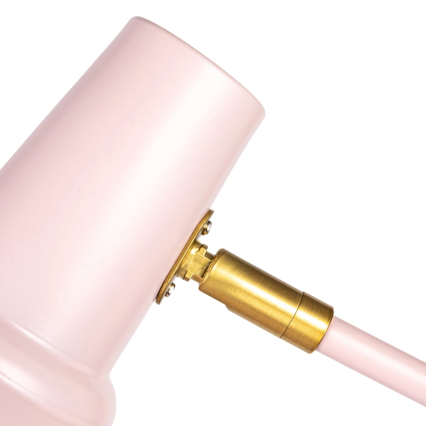 Pink Metal Floor Lamp, The Feathered Farmhouse