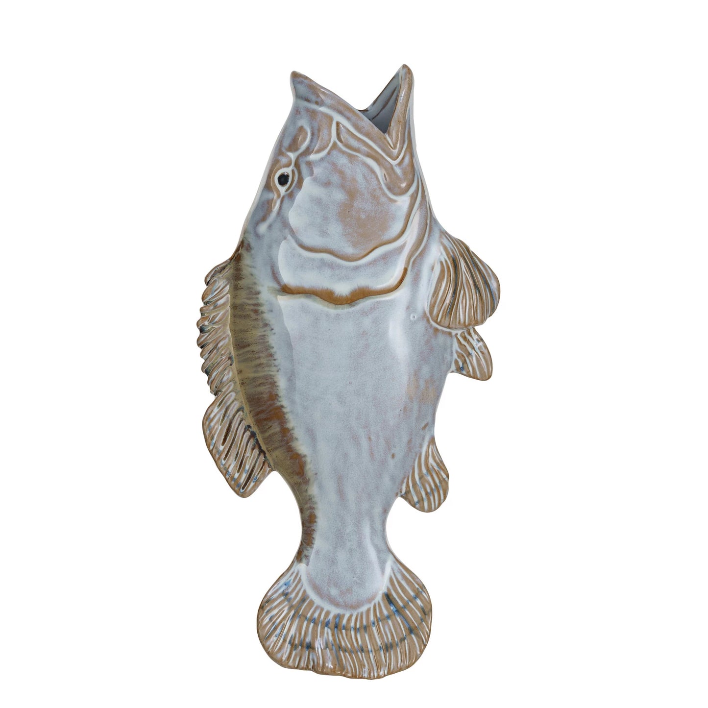 Stoneware Fish Wall Vase, The Feathered Farmhouse