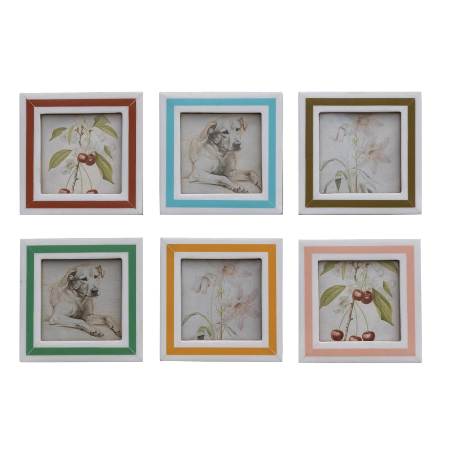 Photo Frame Magnet, Feathered Farmhouse