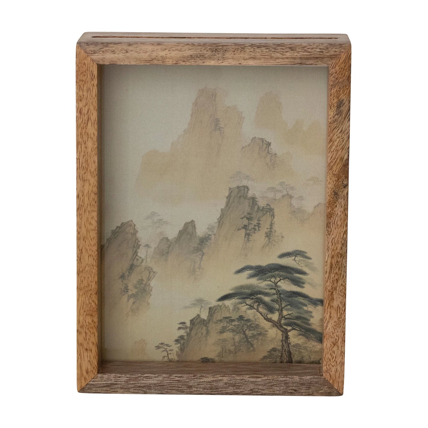 Floating Two-Sided Photo Frame