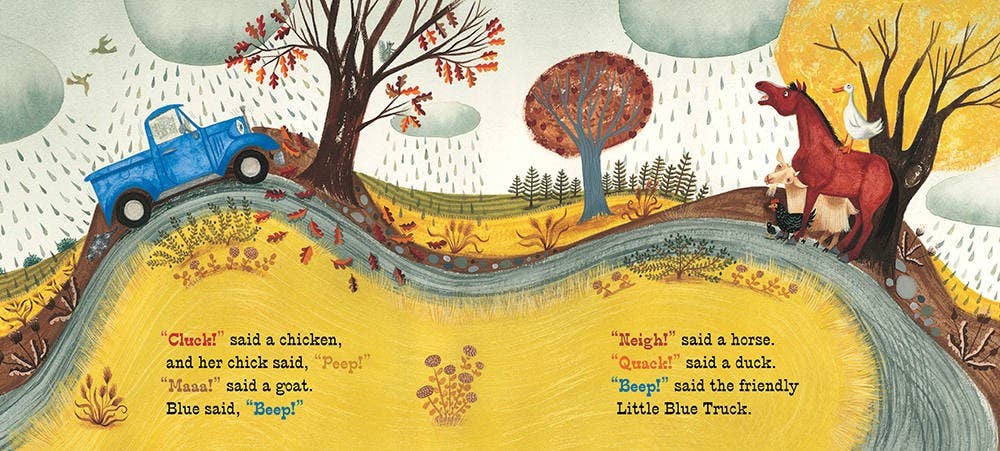 Little Blue Truck Board Book, Feathered Farmhouse