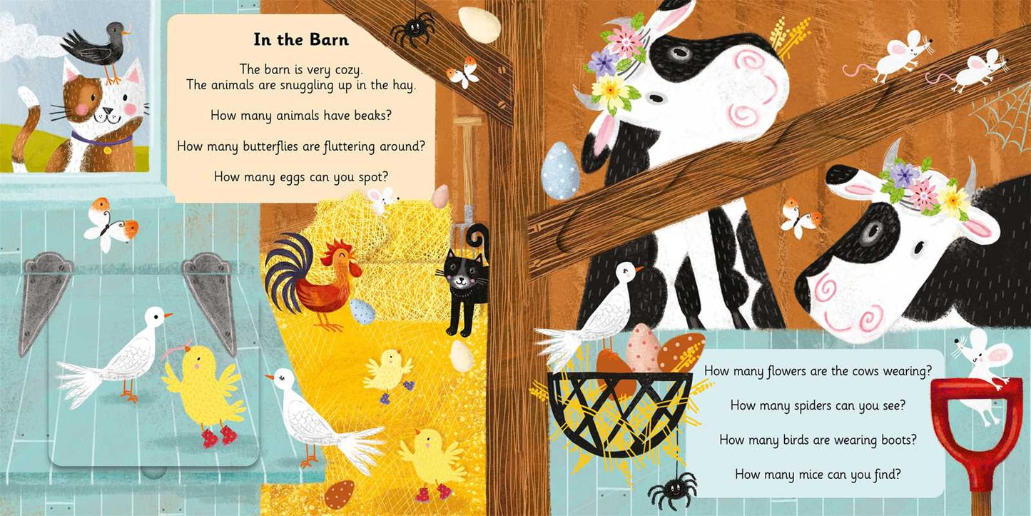 How Many Farmyard Friends?, Feathered Farmhouse