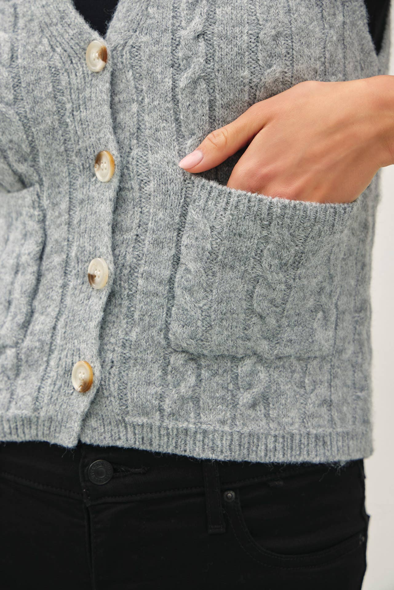 Varsity Sweater Vest, Feathered Farmhouse