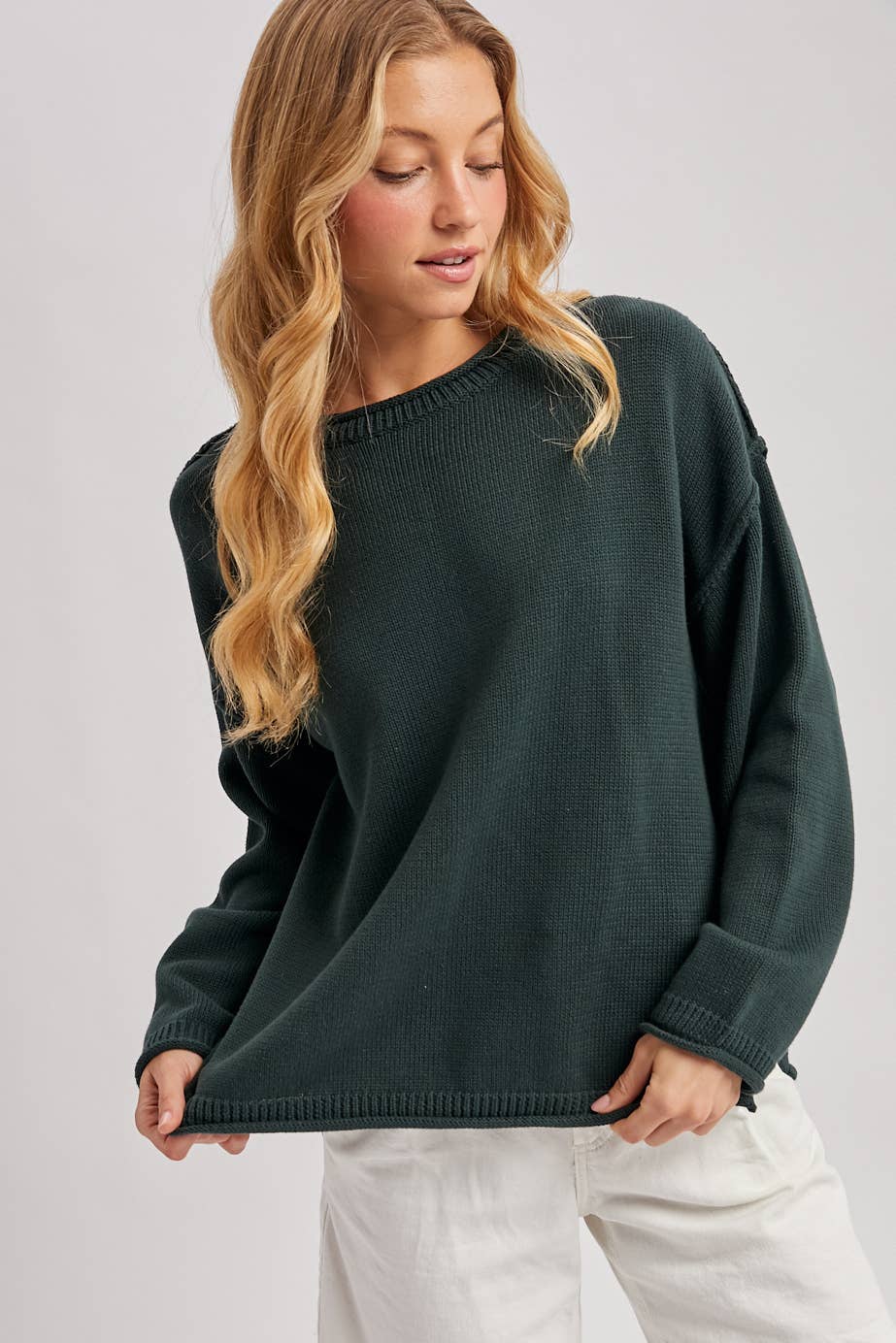 Whitley Sweater Pullover, Feathered Farmhouse
