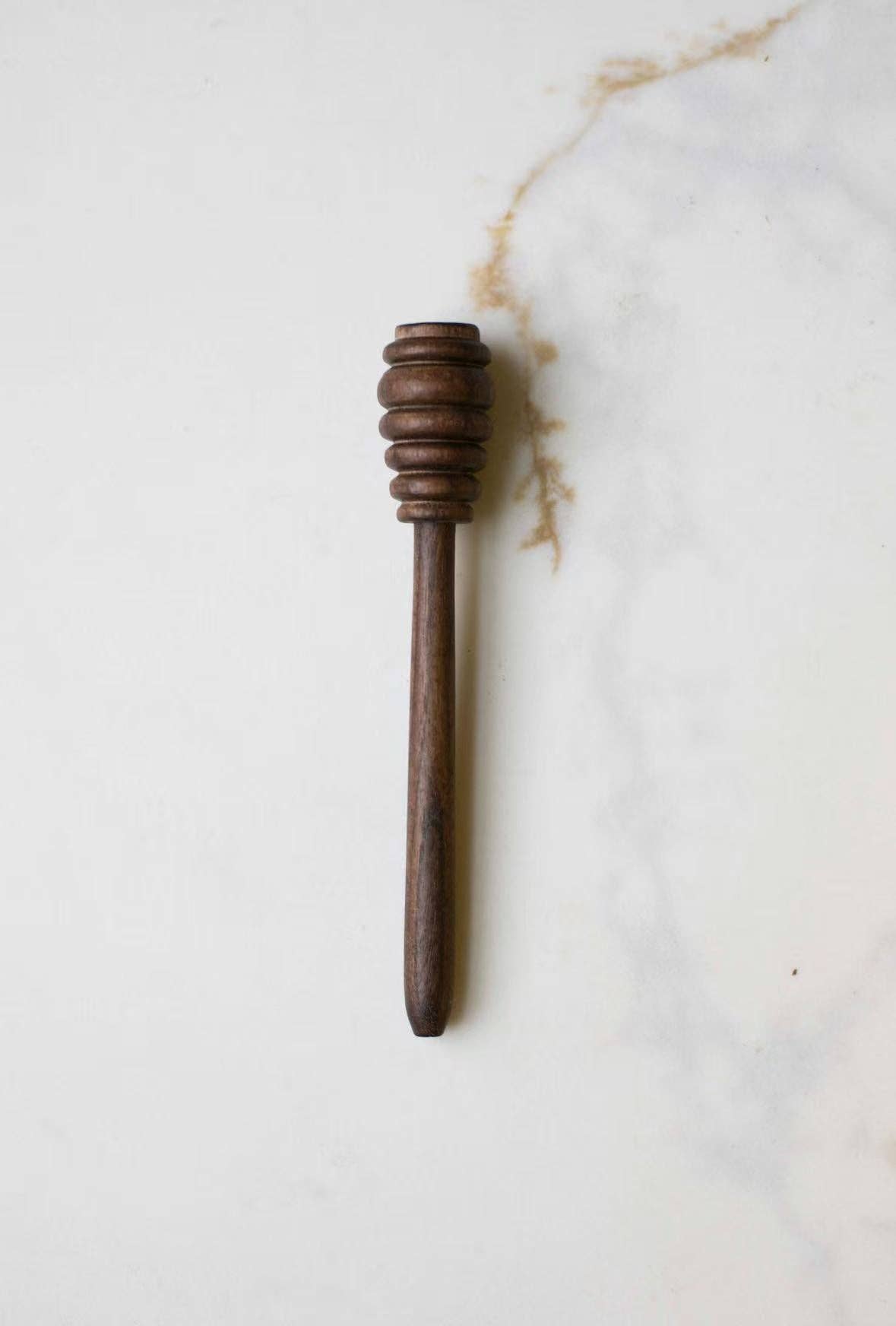 Walnut Honey Dipper, Feathered Farmhouse