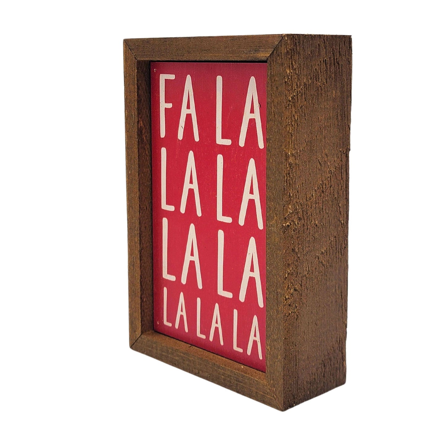 Fa La La Wall Accent Sign - Christmas Signs