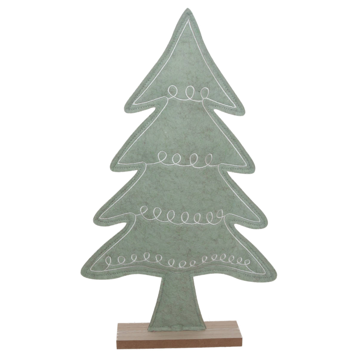 Swirling Felted Tree, Feathered Farmhouse
