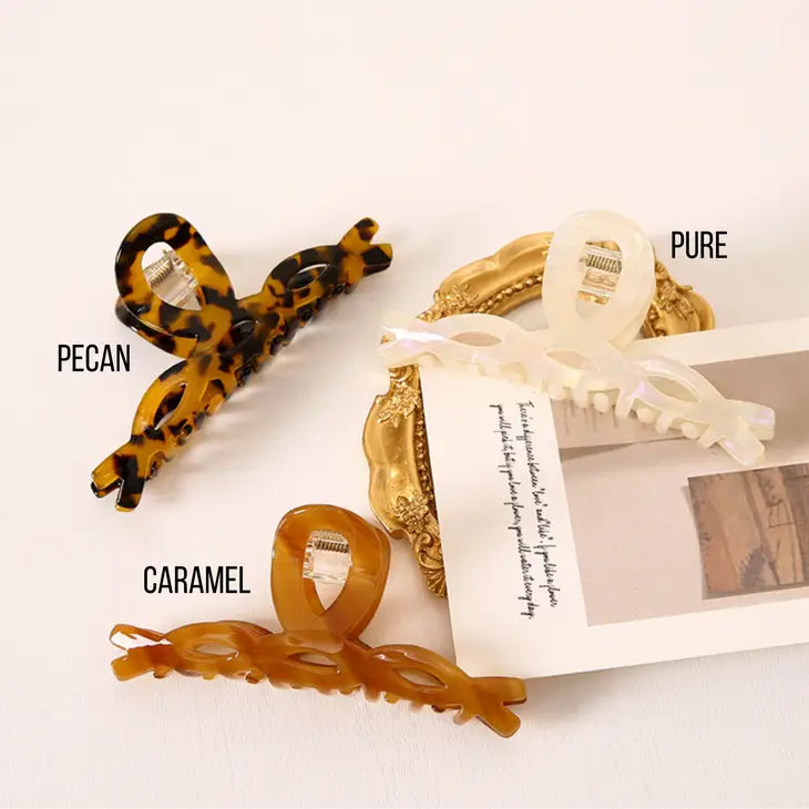 Twisted Pretzel Hair Clip