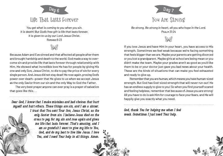 Daily Devotions and Prayers for Courageous Girls, The Feathered Farmhouse