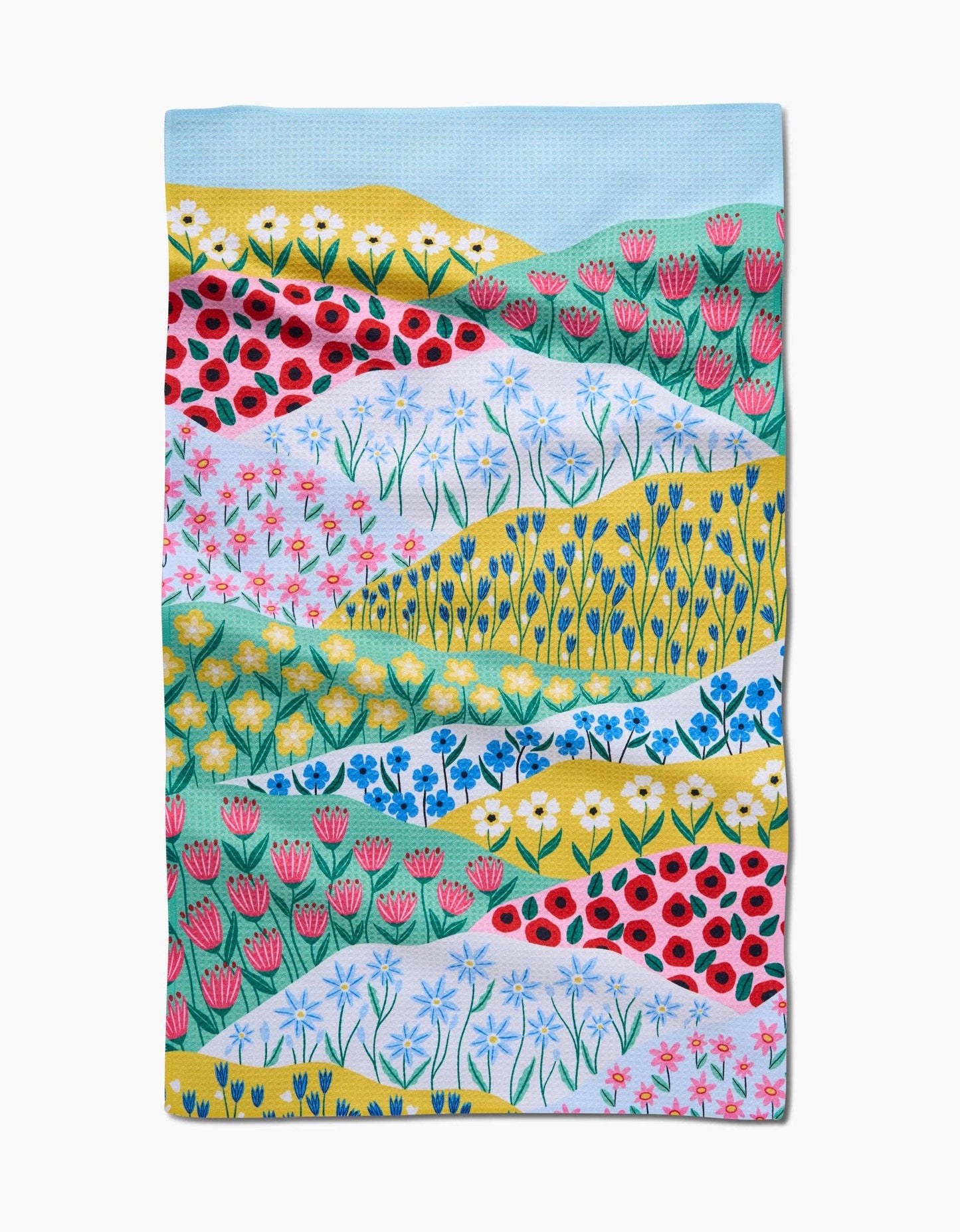 Spring Fields Tea Towel, Feathered Farmhouse