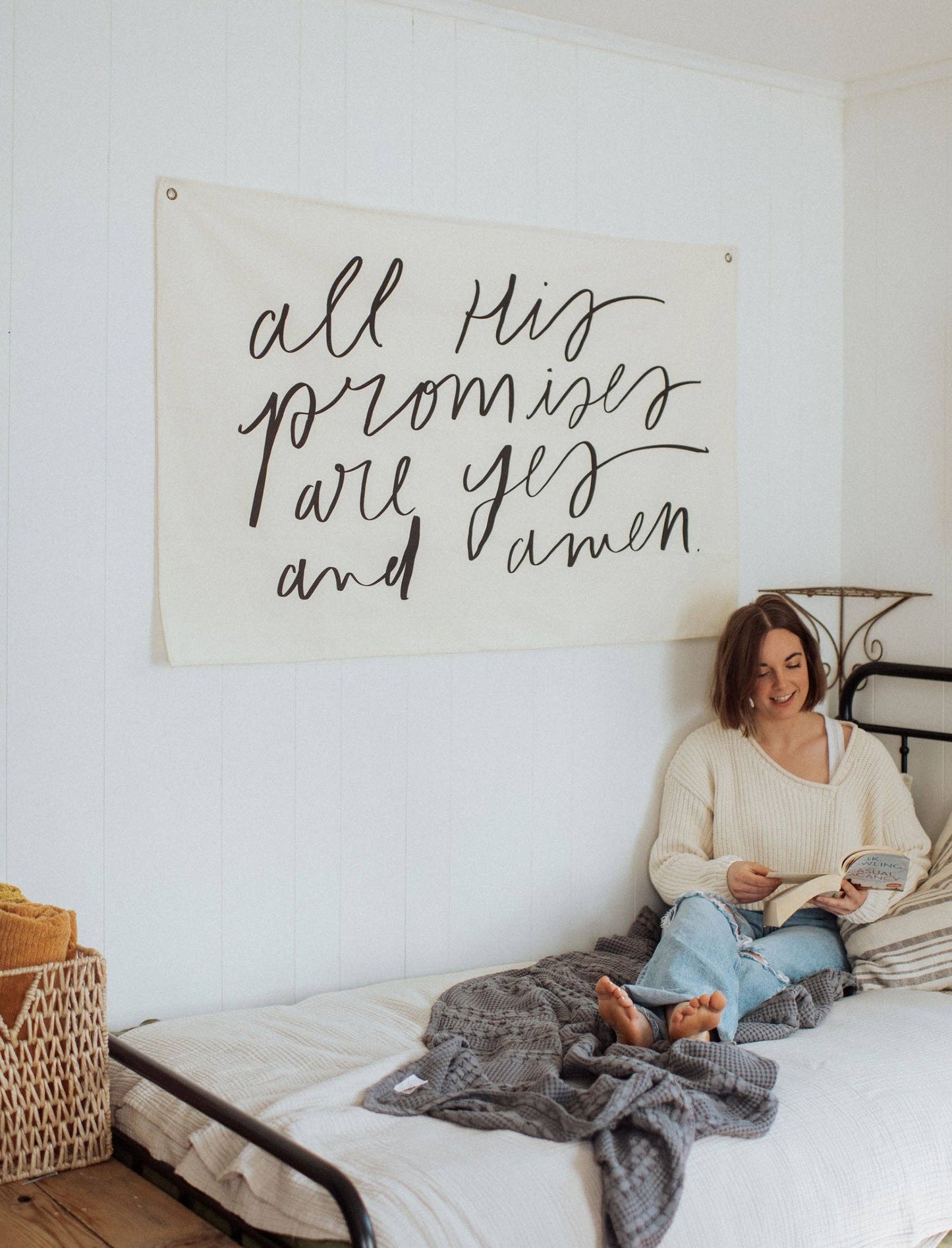 All His Promises Canvas