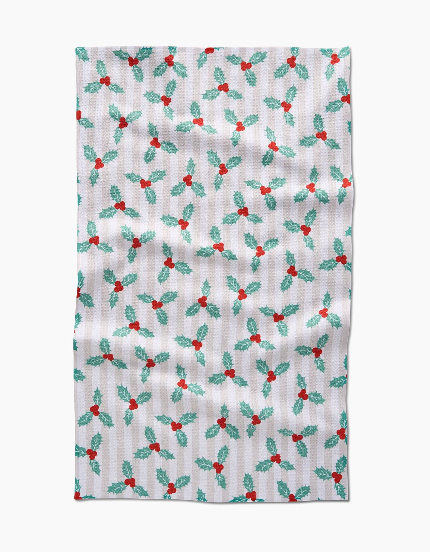 Mistle Stripe Tea Towel, Feathered Farmhouse