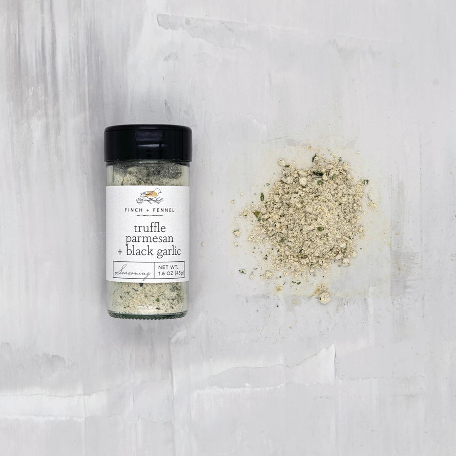 Finch + Fennel Truffle Parmesan + Black Garlic Blend, The Feathered Farmhouse