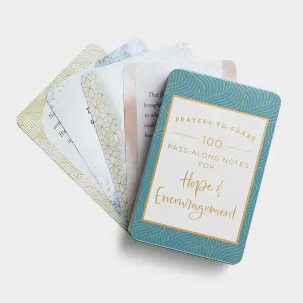 Prayers to Share: 100 Pass-Along Notes for Hope & Encouragement, Feathered Farmhouse