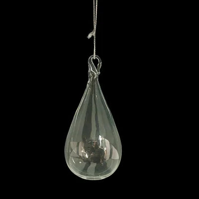 Glass Ball Ornament, Feathered Farmhouse