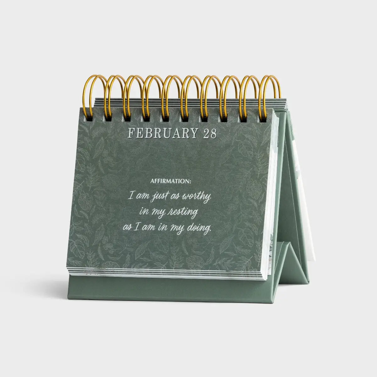 Worthy - Perpetual Calendar, Feathered Farmhouse