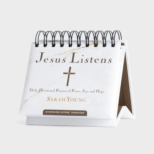 Jesus Listens Daily Devotional, Feathered Farmhouse