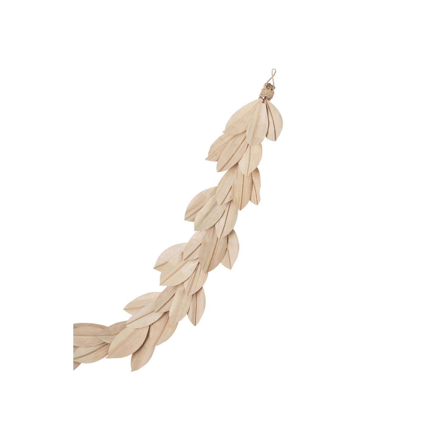 Dried Buri Palm Leaf Garland, The Feathered Farmhouse