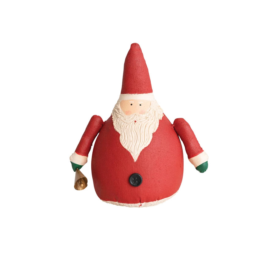 Canvas Santa, The Feathered Farmhouse