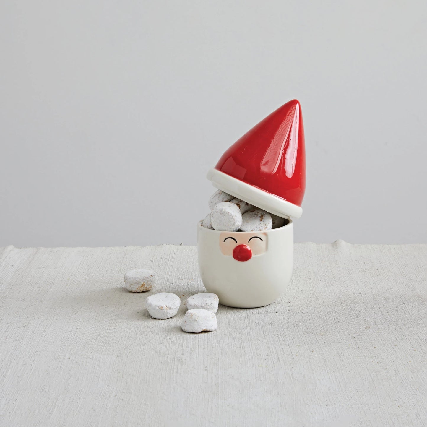 Santa Canister, The Feathered Farmhouse