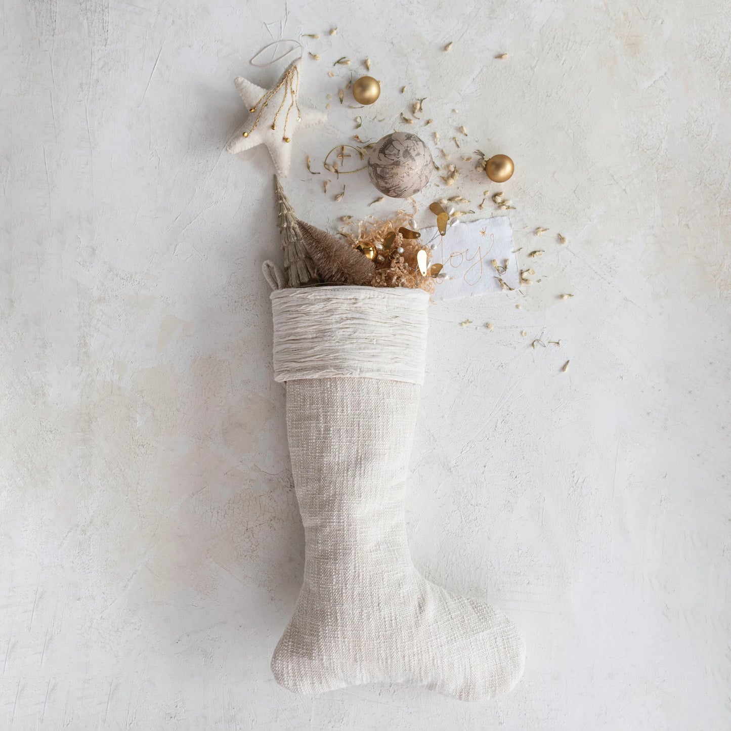 Voile Cuff Stocking, The Feathered Farmhouse