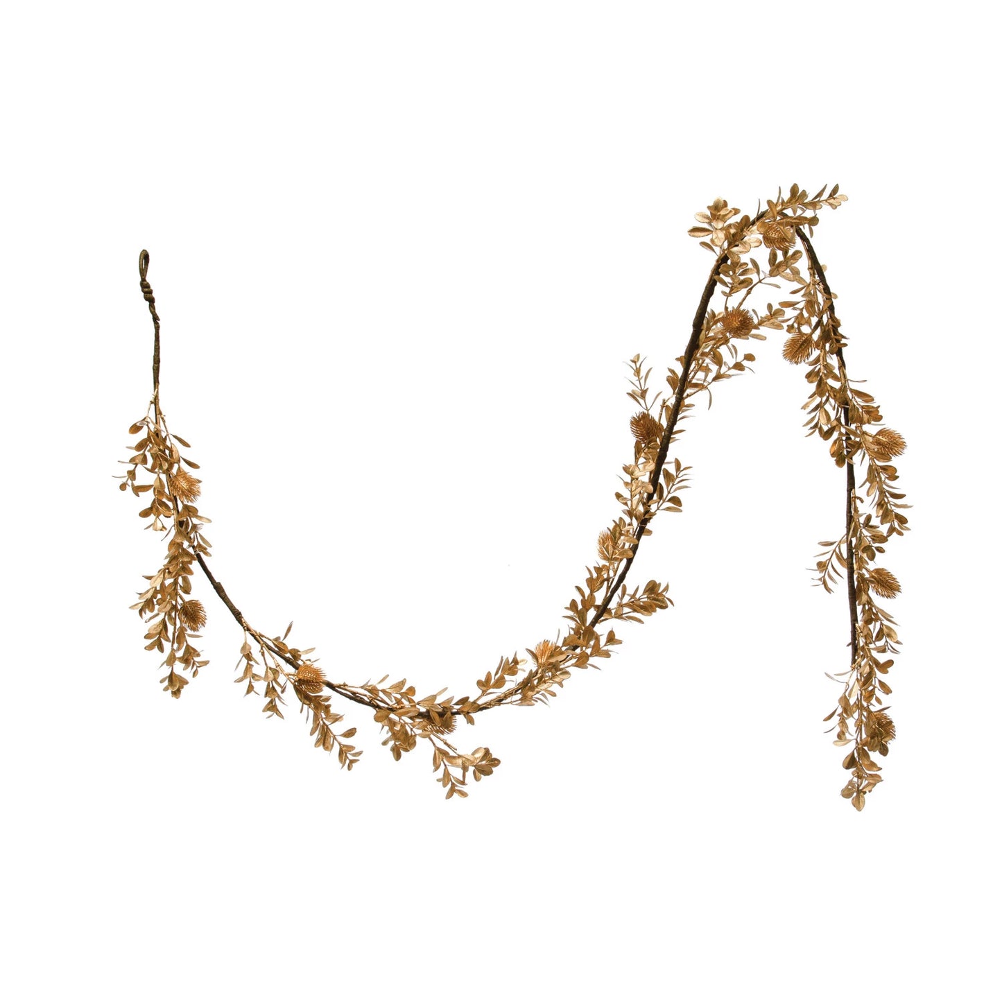 Boxwood Leaf Garland, The Feathered Farmhouse