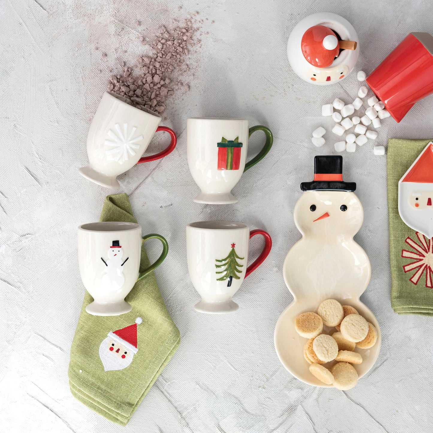 Snowman Platter, The Feathered Farmhouse