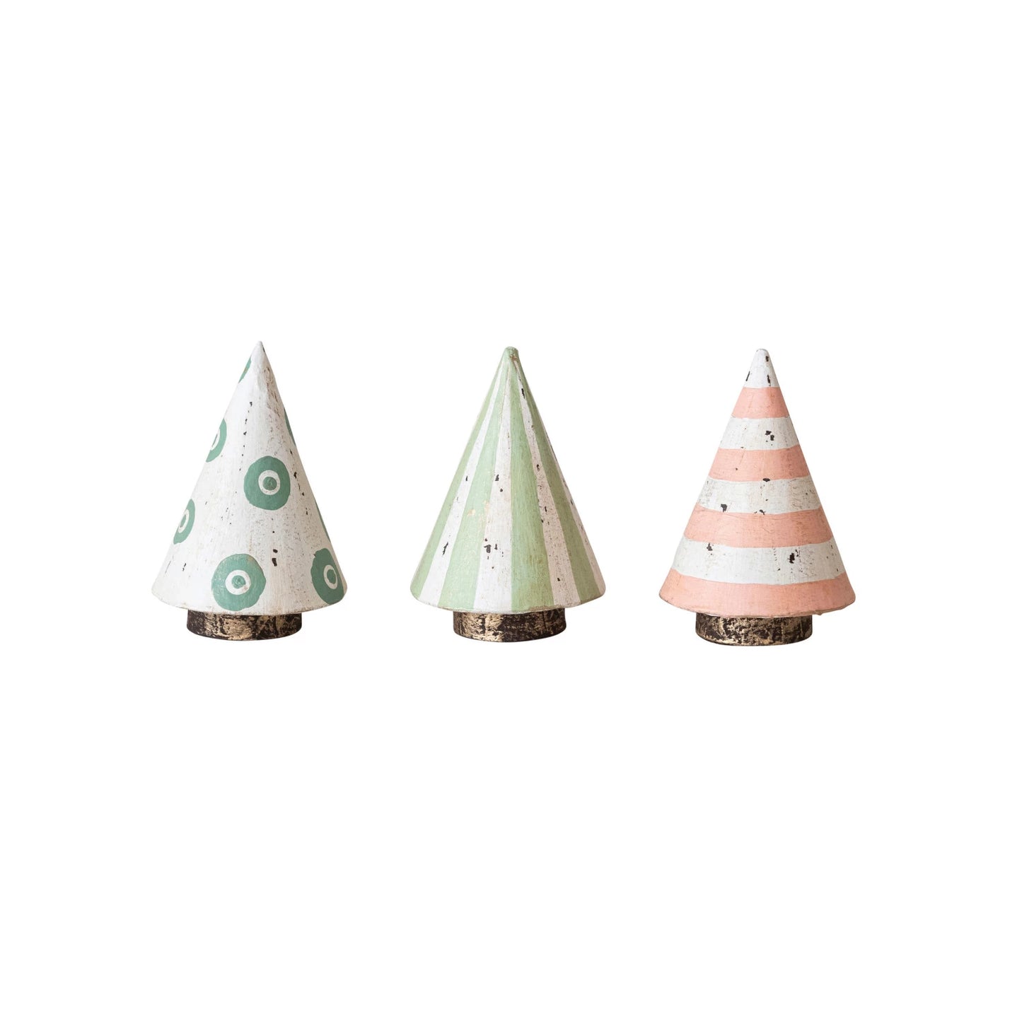 Colorful Paper Mache Trees, The Feathered Farmhouse