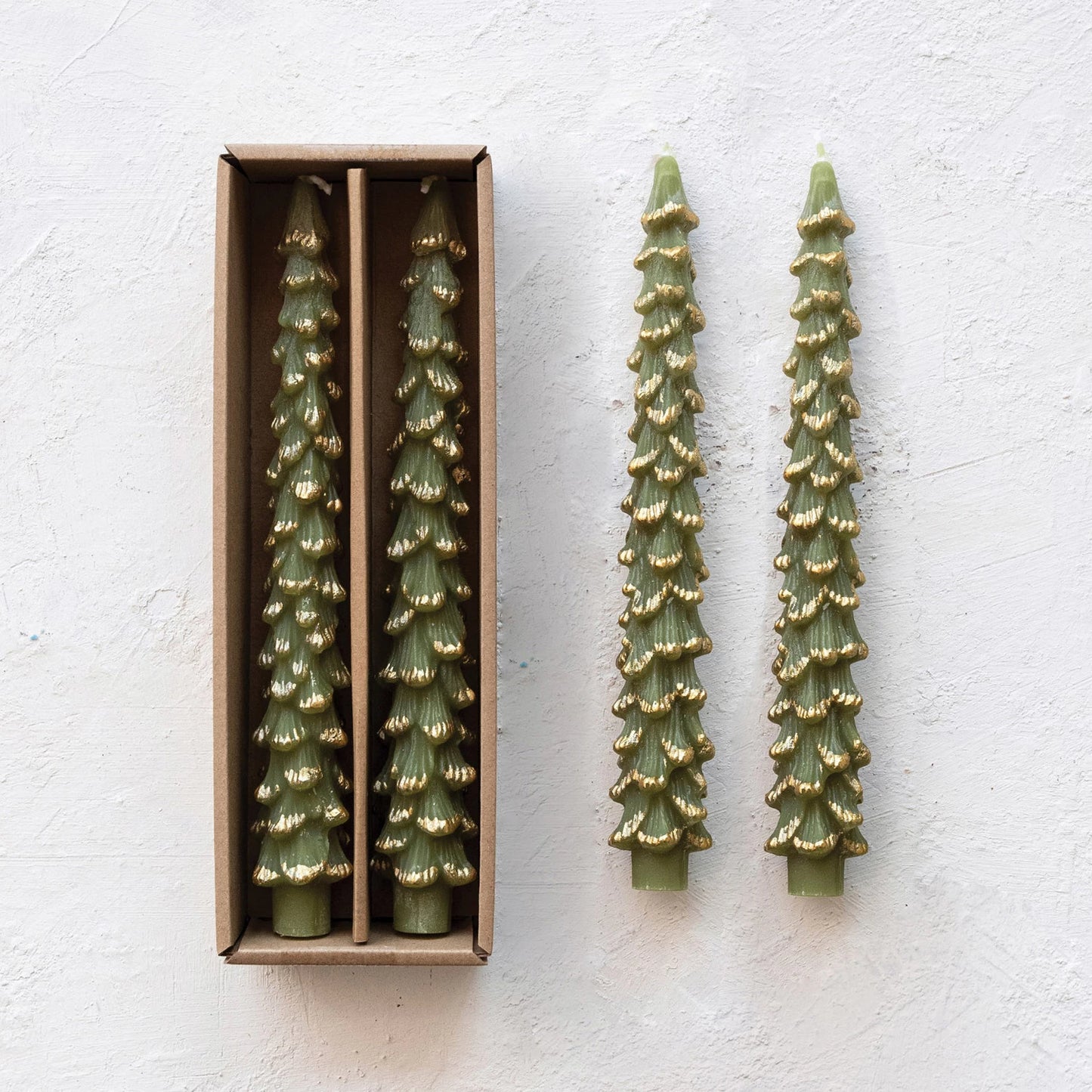 Gold Tip Tree Tapers, The Feathered Farmhouse