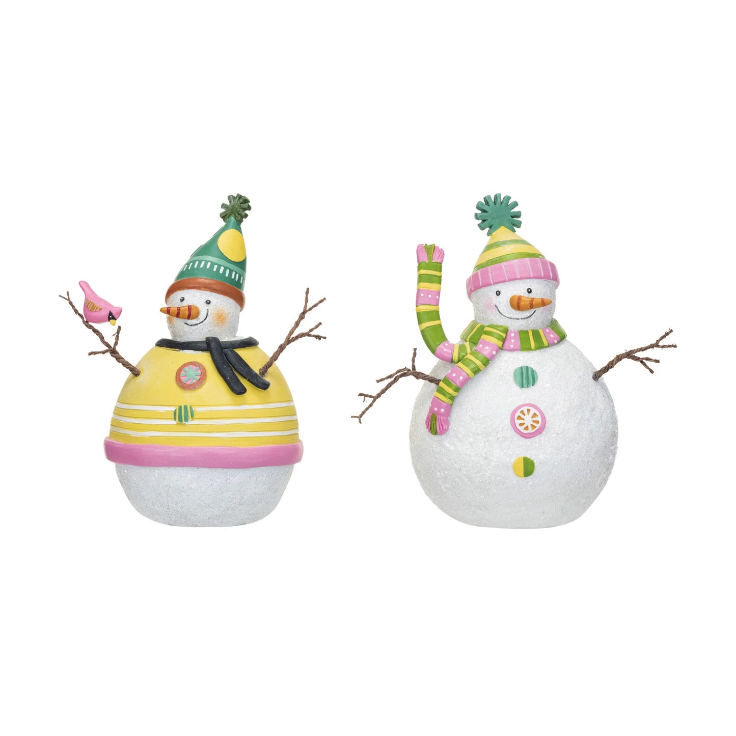 Glitter Snowmen, The Feathered Farmhouse