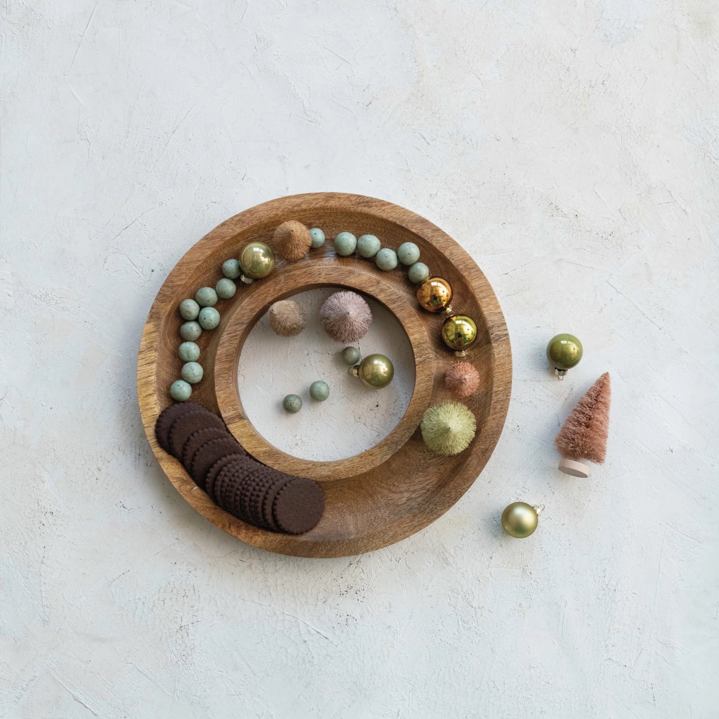 Mango Wood Serving Tray, The Feathered Farmhouse